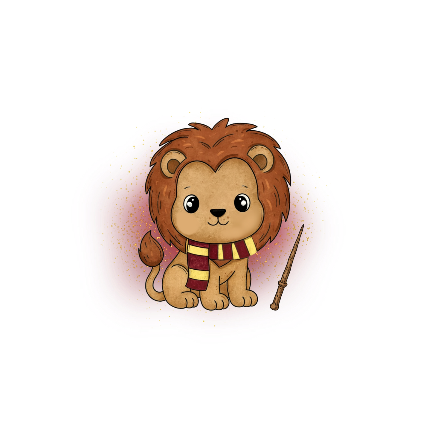 Bügelbild Magic Leo