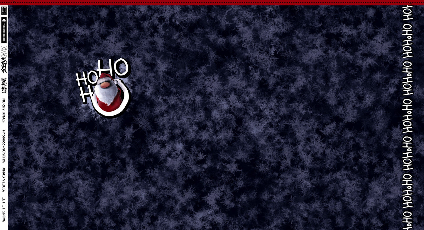 Stoff Sweat X-MAS vibes Panel by Thorsten Berger HoHoHo