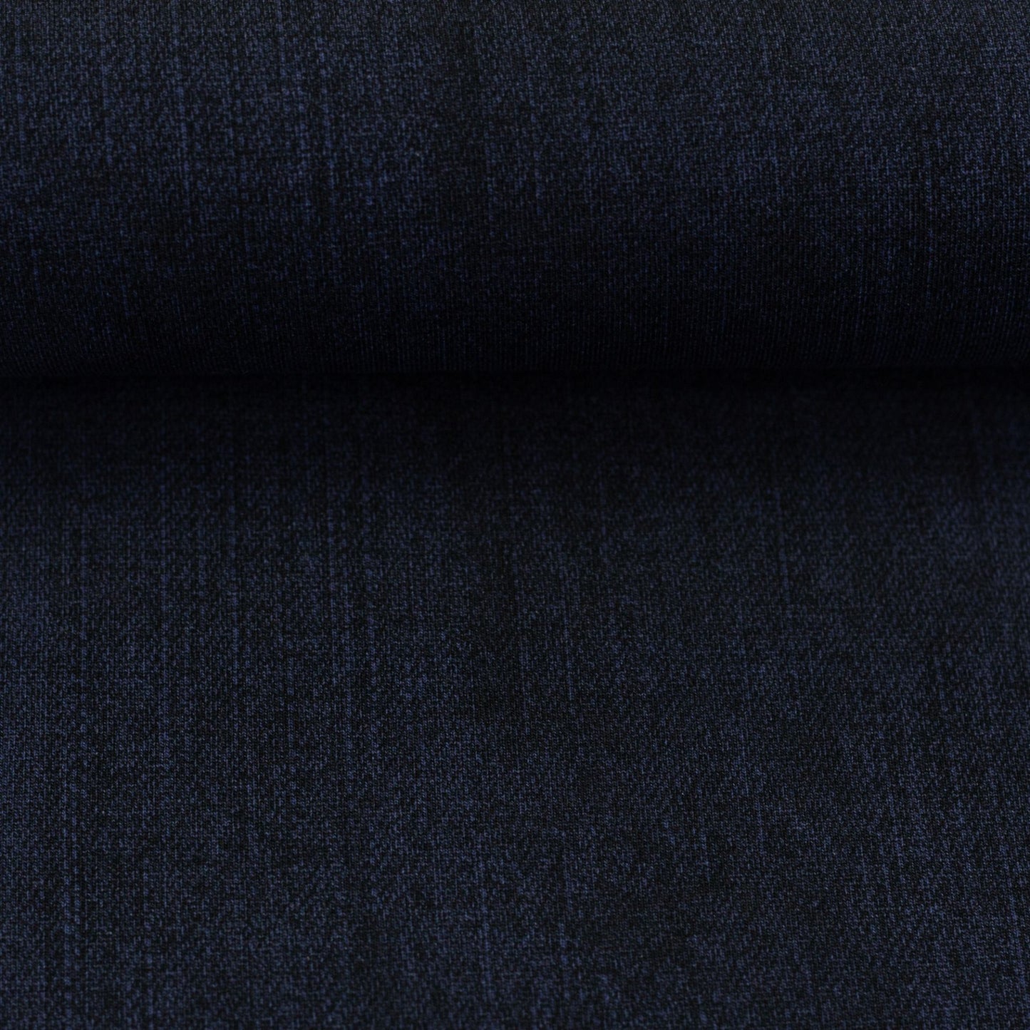 wunderschöner Bio Sweat Stoff in Denim Optik in Farbe Dunkelblau