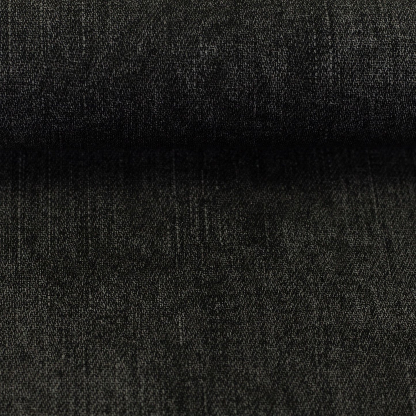 wunderschöner Bio Sweat Stoff in Denim Optik Farbe Anthrazit