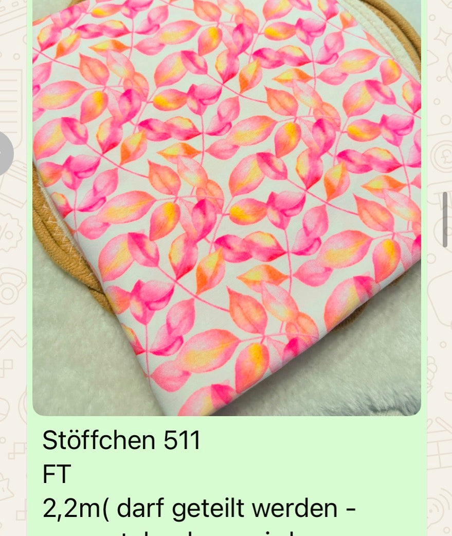 Stoffparty Juli Sarah Ha.