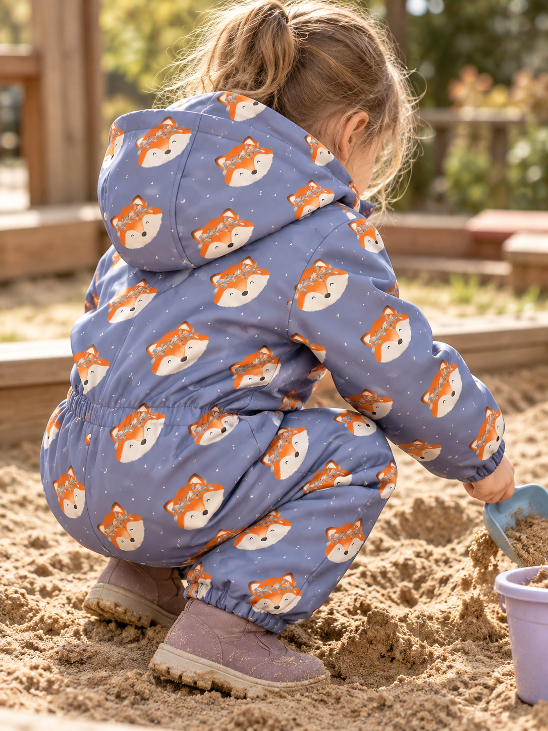 Stoff Softshell Kleine Fuchsfreunde Swafing Ludos Lieblinge