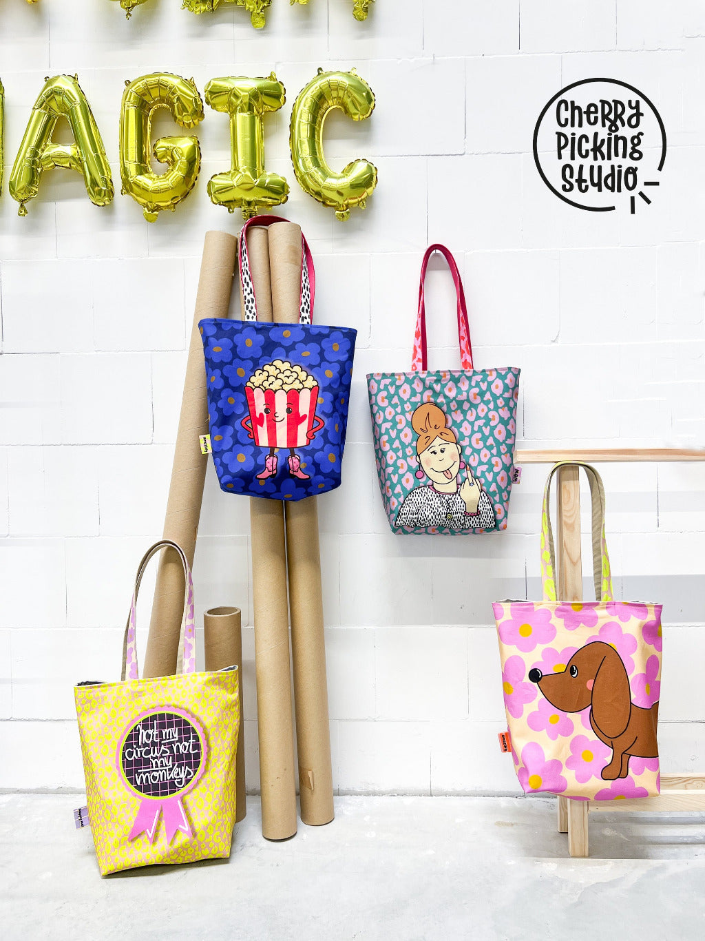 Beispielbild aller Taschen Panel Motive