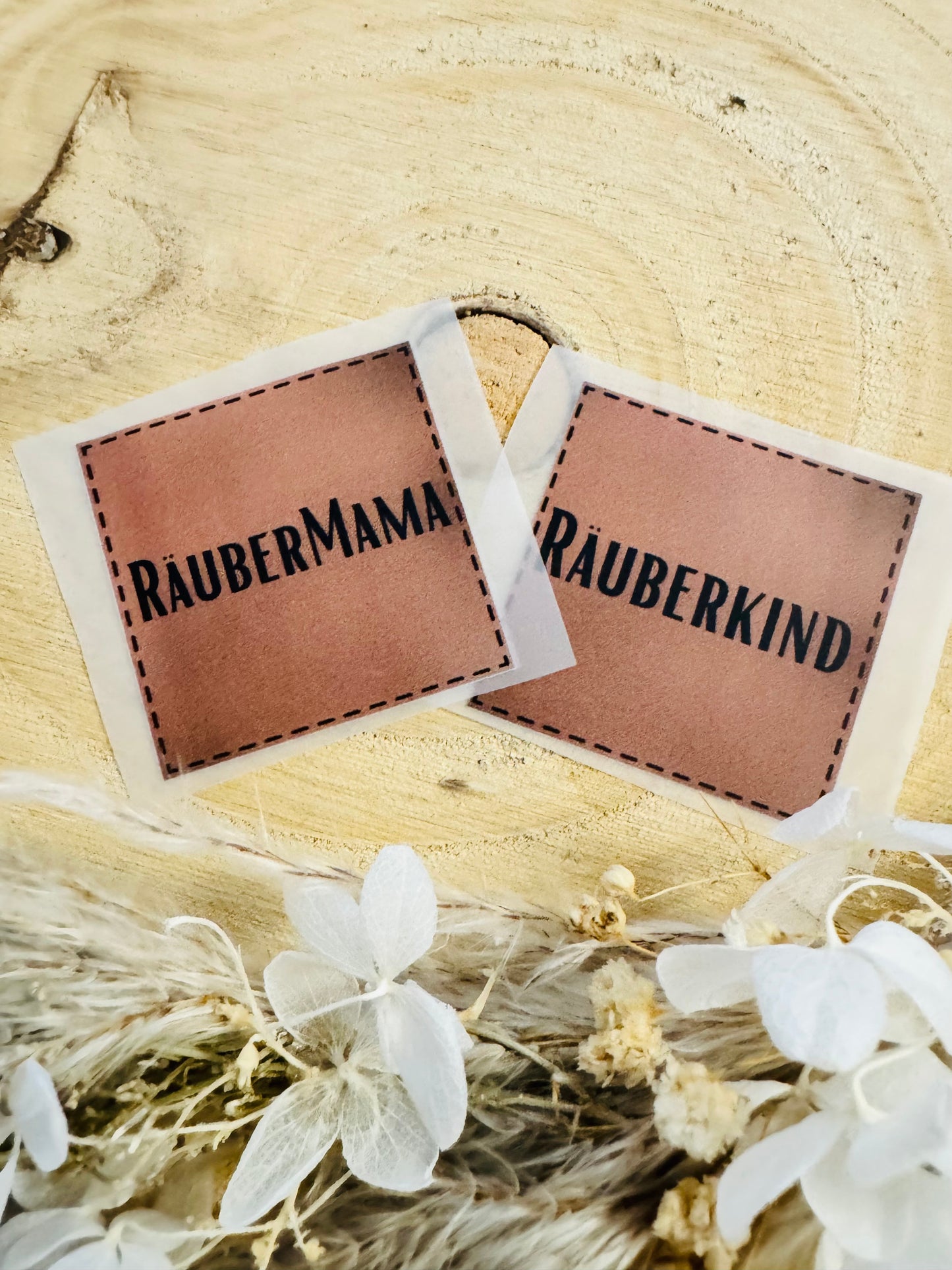 Bügellabel Räubermama