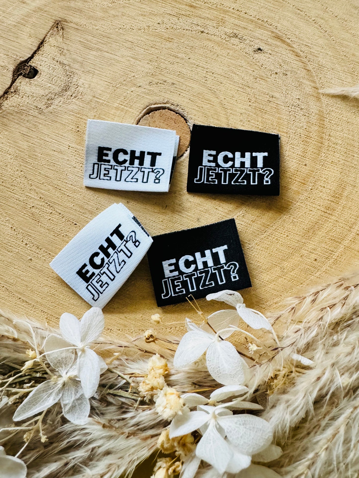 Weblabel Echt Jetzt? Schwarz