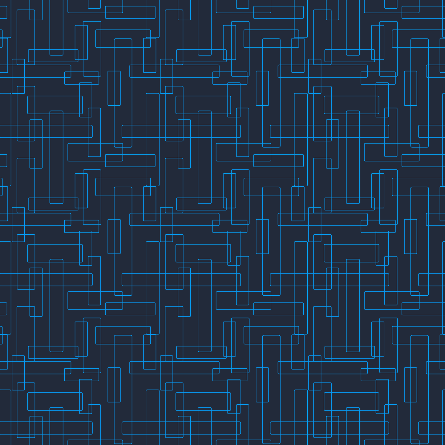 wunderschöner Bio Jersey Stoff im Growi design mit gezeichnetem Leinenmuster auf Indigo blauem Hintergrund