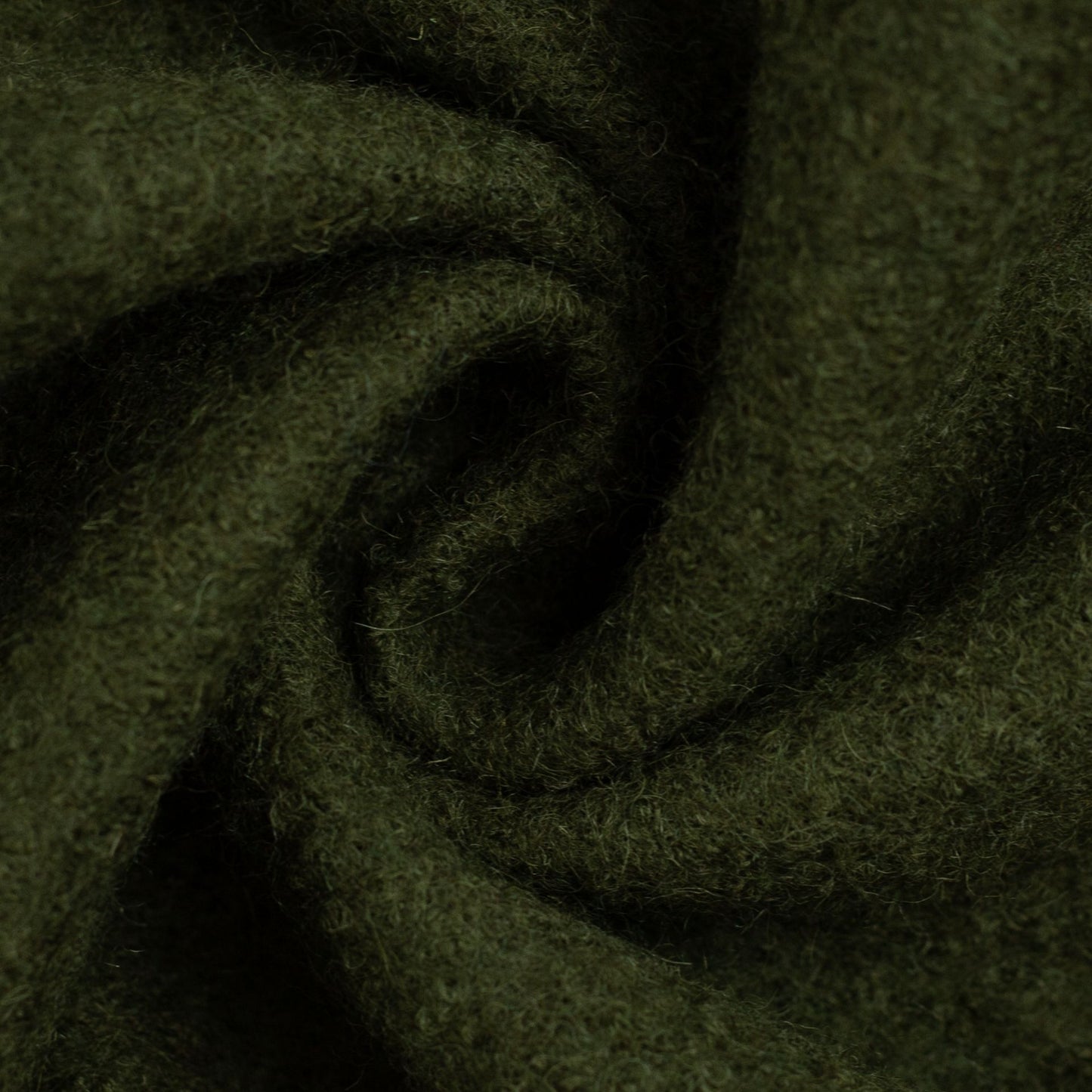 Abbildung Stoff Merinowolle in Farbe Olivgrün