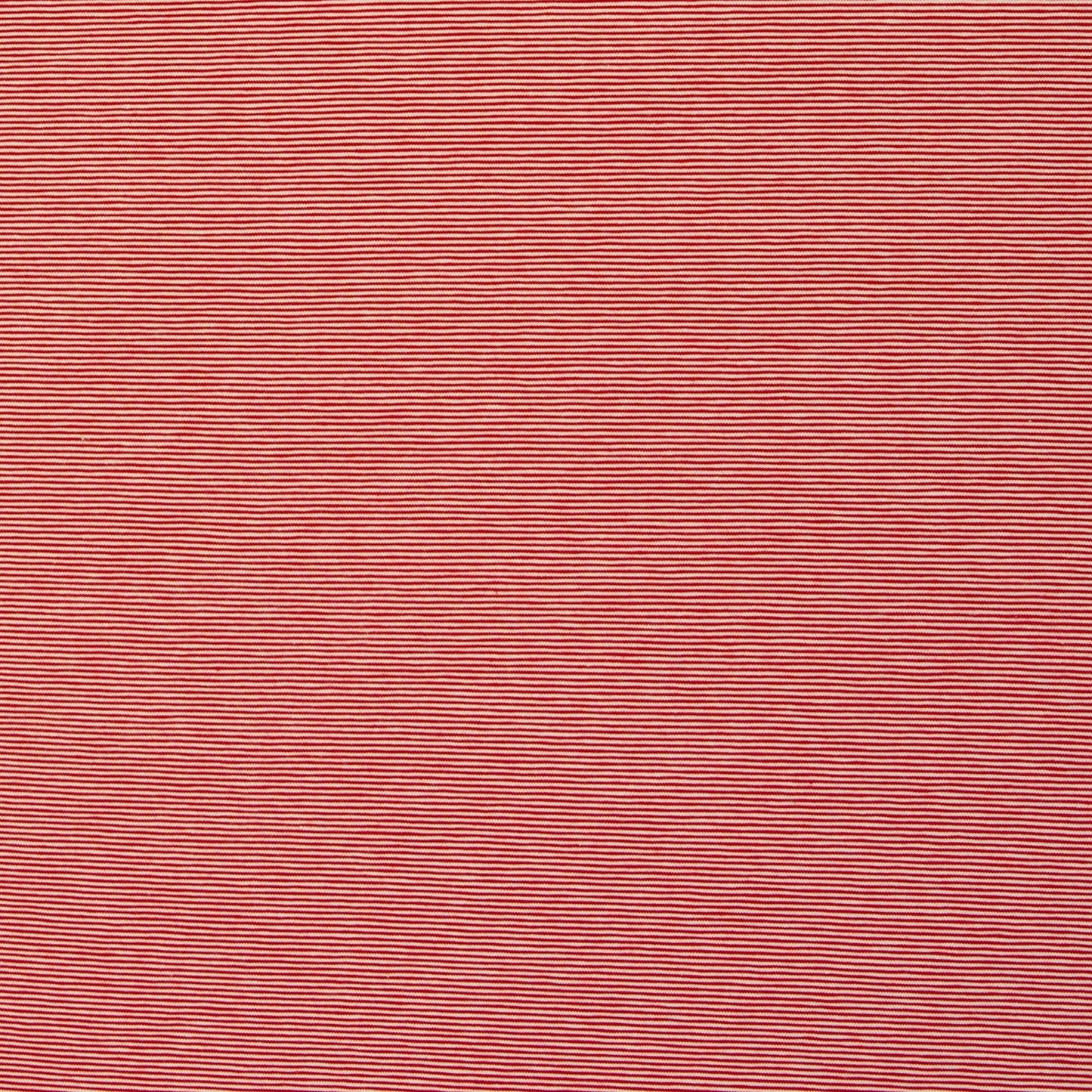 Bündchen Stoff Stella in der Farbe Rot Weiss Normalansicht