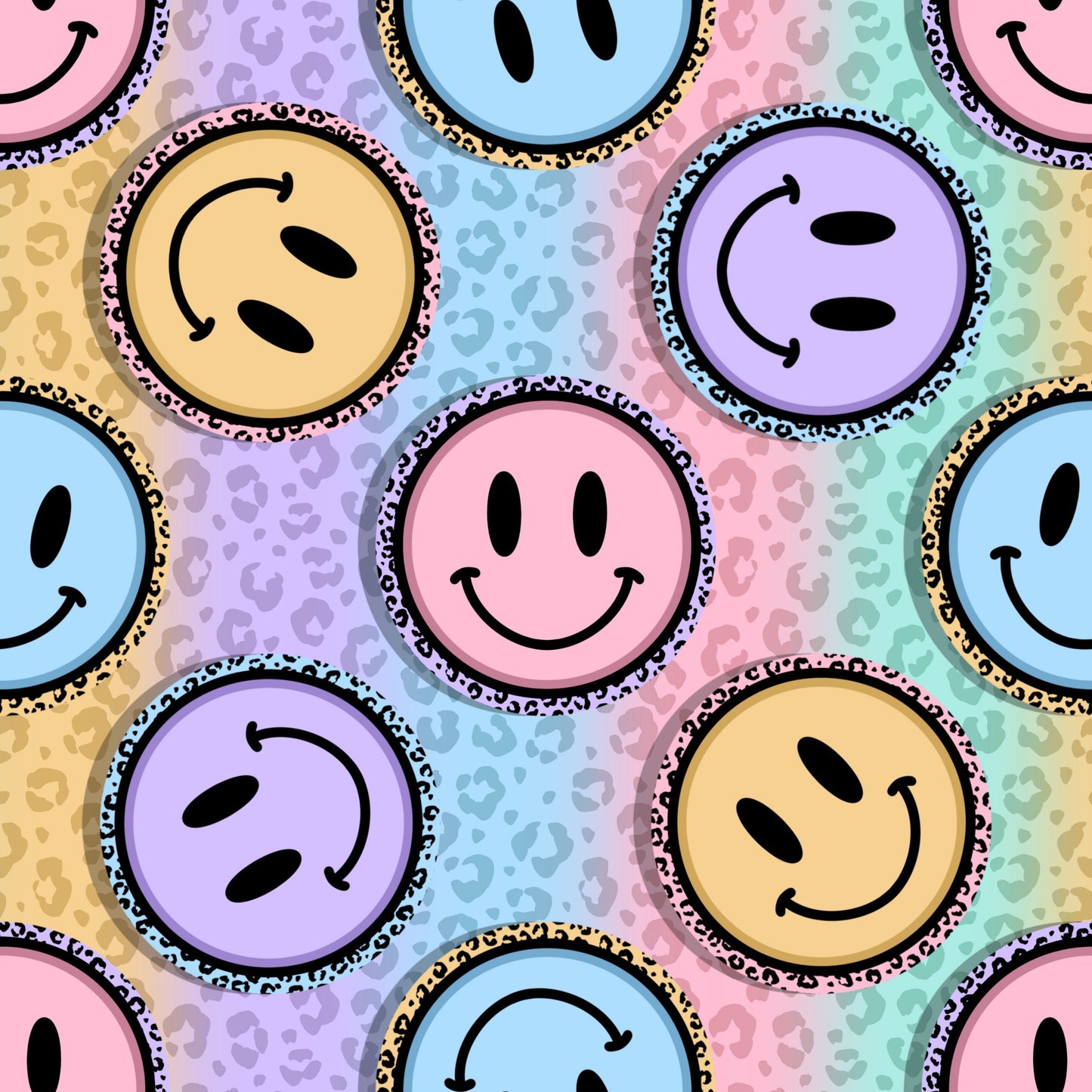 Stoff VB Leo Smileys