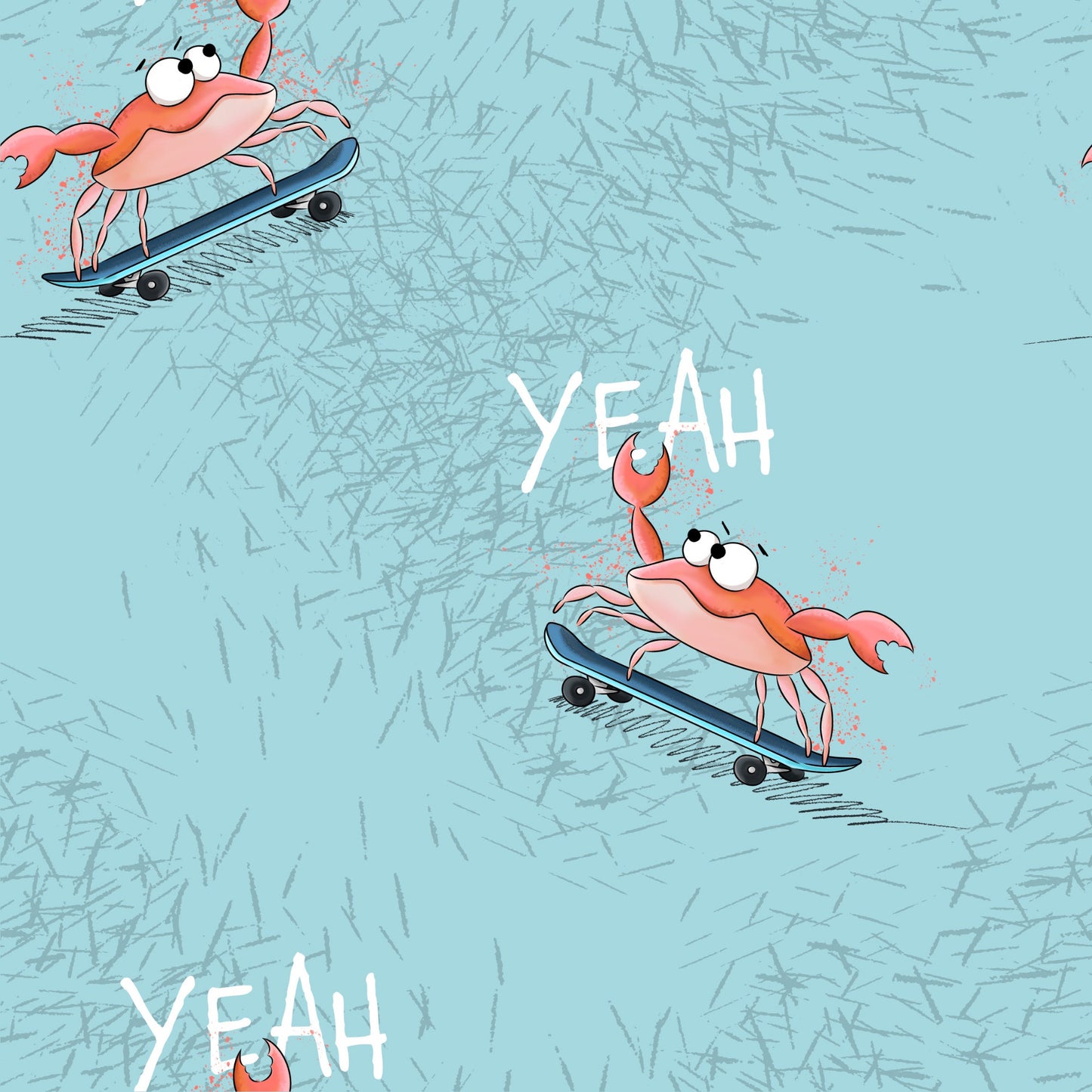 Stoff VB Skater Crab
