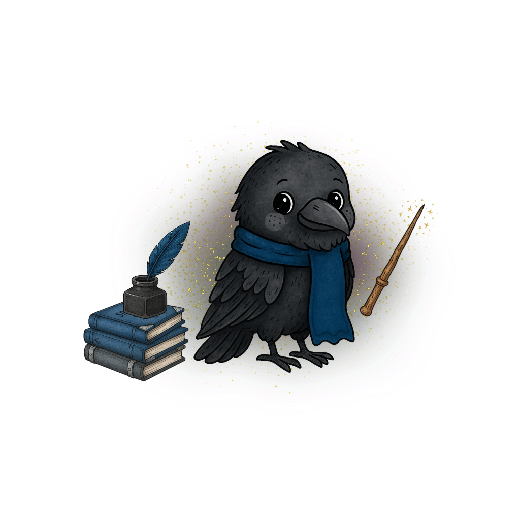 Bügelbild Magic Bird