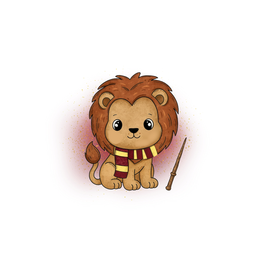 Bügelbild Magic Leo