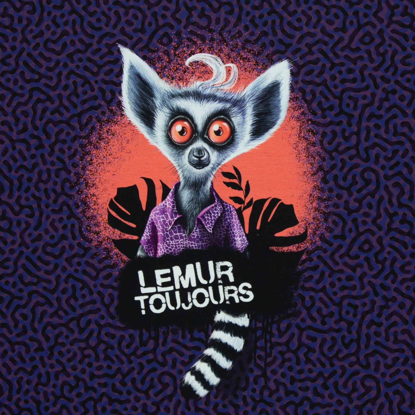 Stoff lemur toujours Panel by Thorsten Berger