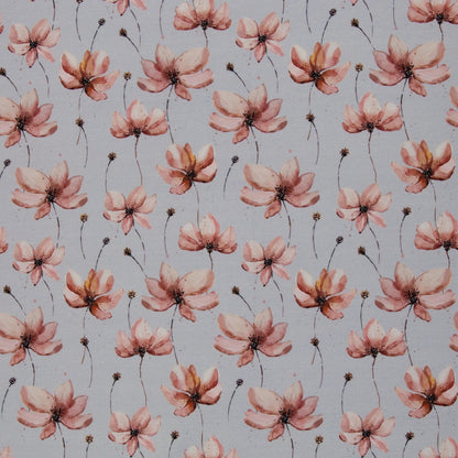 Stoff Sweat Magnolie