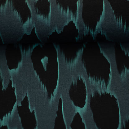 Stoff Sweat Floating Leo by Thorsten Berger Mint