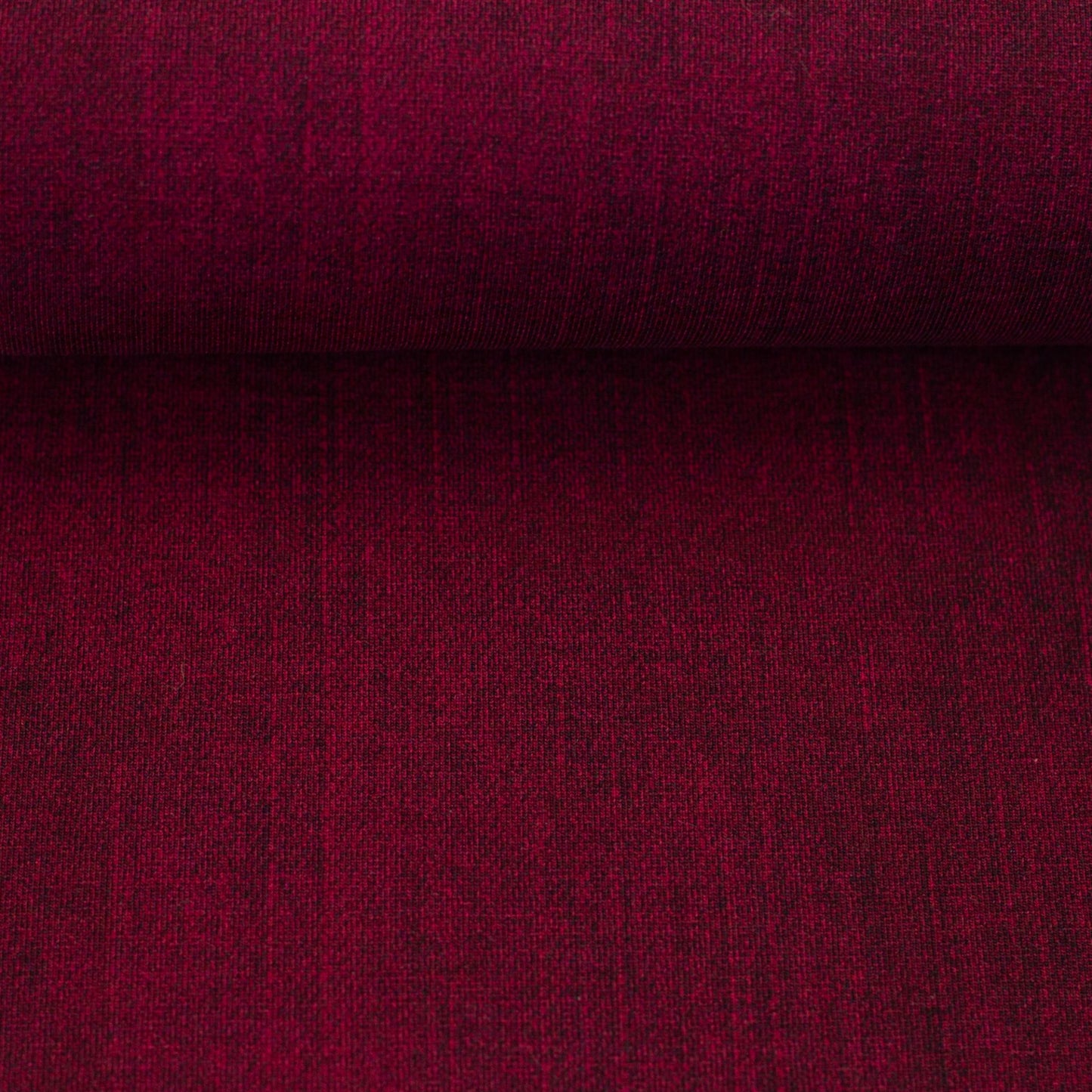 wunderschöner Bio Sweat Stoff in Denim Optim in farbe Rot