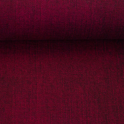 wunderschöner Bio Sweat Stoff in Denim Optim in farbe Rot