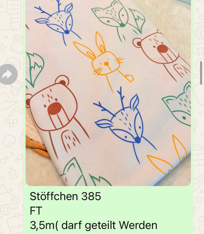Stoffparty Juli Luise