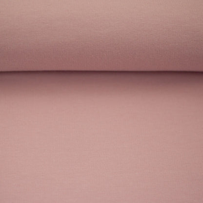 Stoff French Terry Maike Swafing Uni Rosa 432