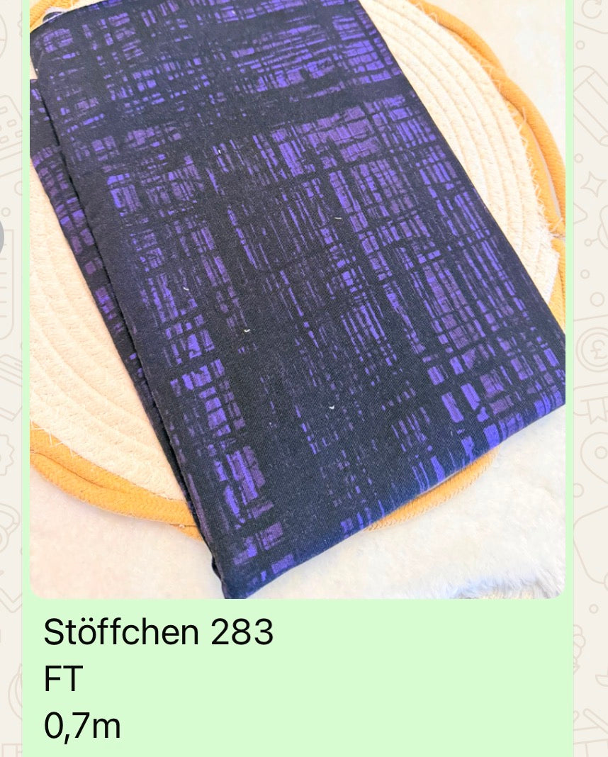 Stoffparty Juli Stövy