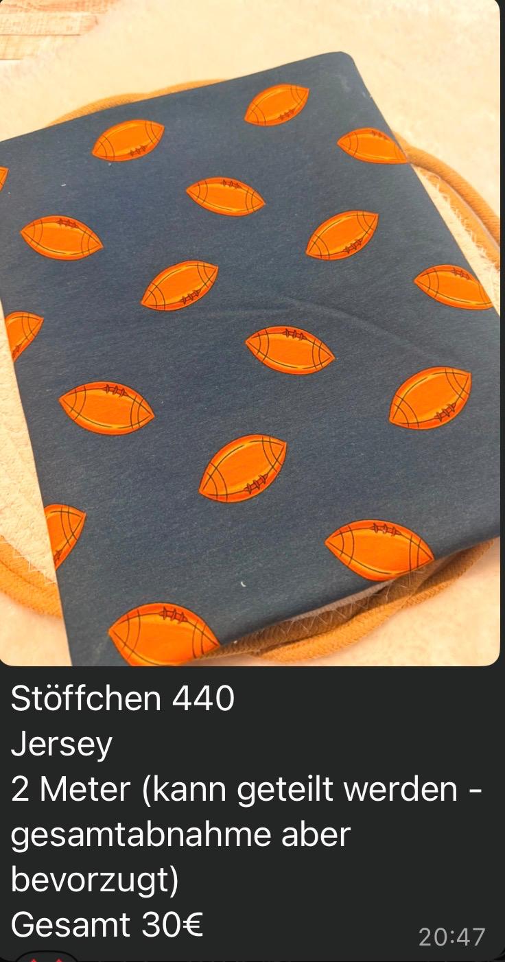 Stoffparty Juli Stövy