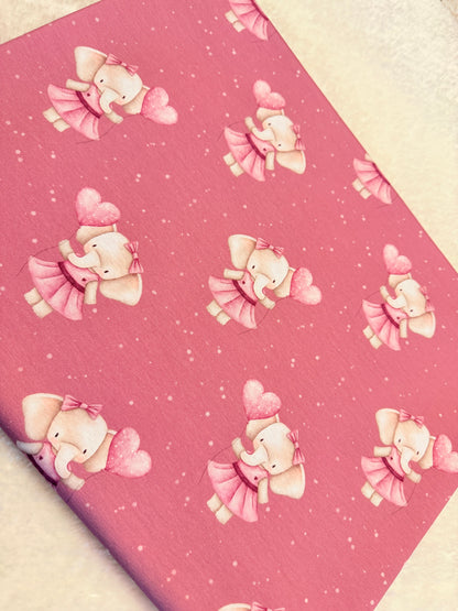 Stoff VB rosa Ele-Baby