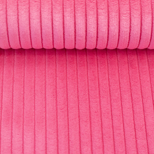 Stoff wanja Cord-Samt Pink 935