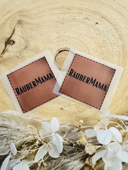 Bügellabel Räubermama