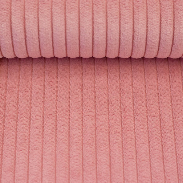 Stoff Wanja Cord-Samt rosa 435