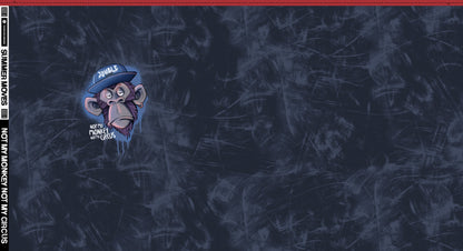 Stoff urban monkey Panel by Thorsten Berger