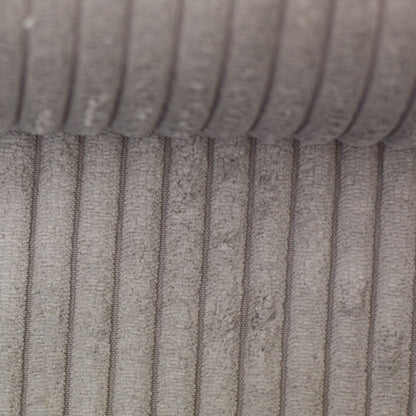 Stoff Wanja Cord-Samt Grau 182