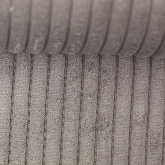 Stoff Wanja Cord-Samt Grau 182