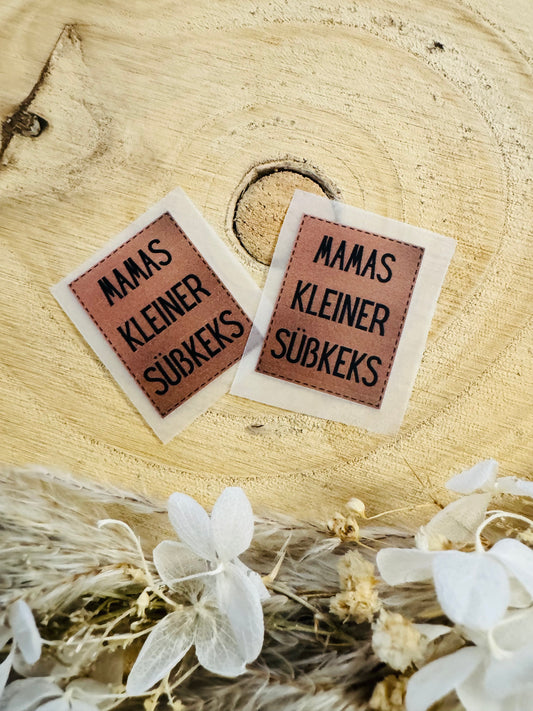 Bügellabel Mamas süßkeks