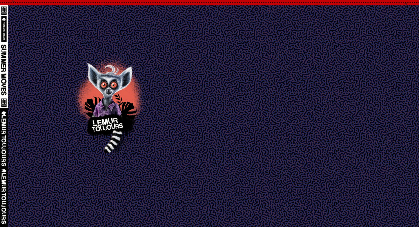 Stoff lemur toujours Panel by Thorsten Berger