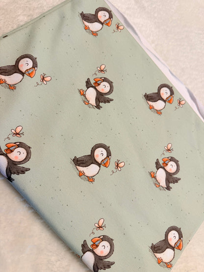 Stoff VB Butterfly Puffins