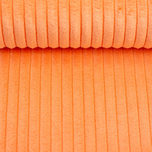 Stoff wanja Cord-Samt Apricot 636