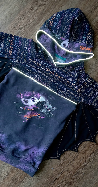 eine zweite Ansicht des wunderschönen Kapuzen Pullovers