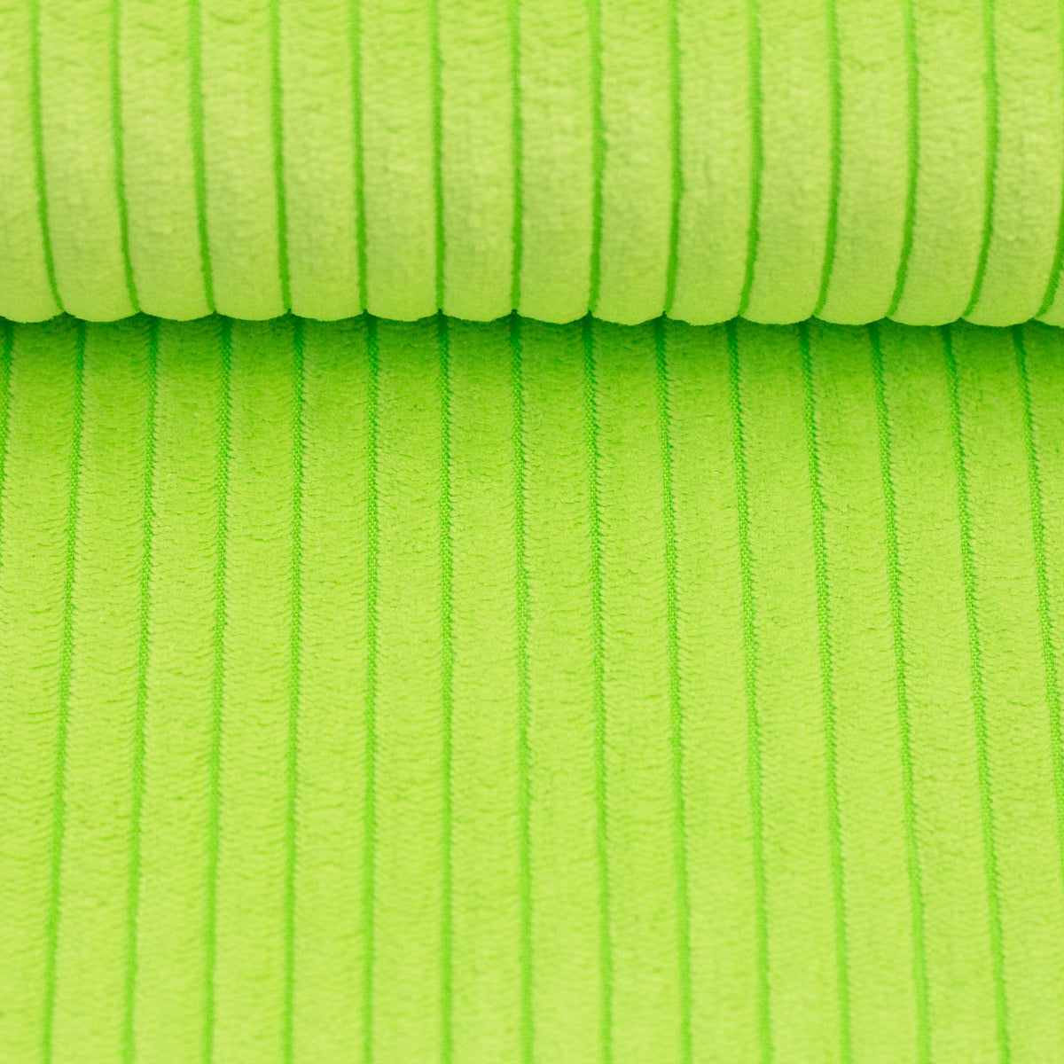 Stoff wanja Cord-Samt Kiwi-grün 602