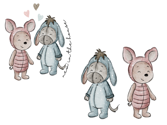 Bügelbild Bogen Schlaf Schön