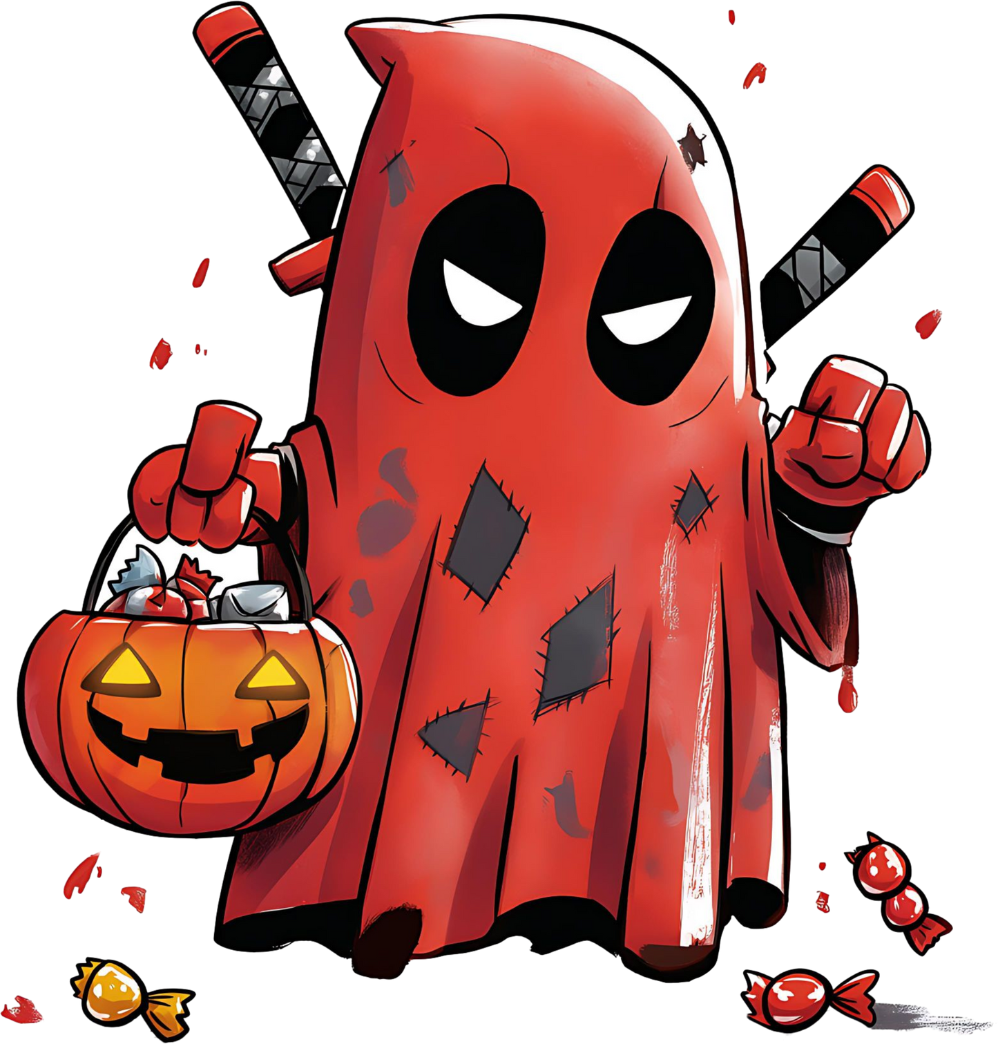 Bügelbild Super Ghost 2