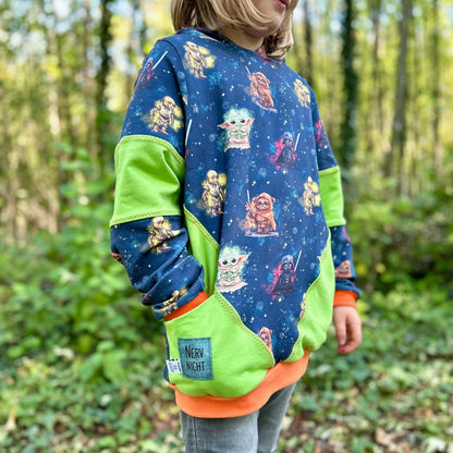 Stoff Sternen Krieger