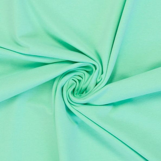 toller Bündchenstoff Variante Swafing Heike Uni Mint 261