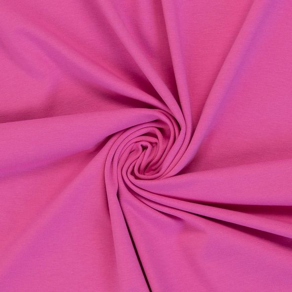 toller Bündchenstoff Variante Swafing Heike Uni Pink 933
