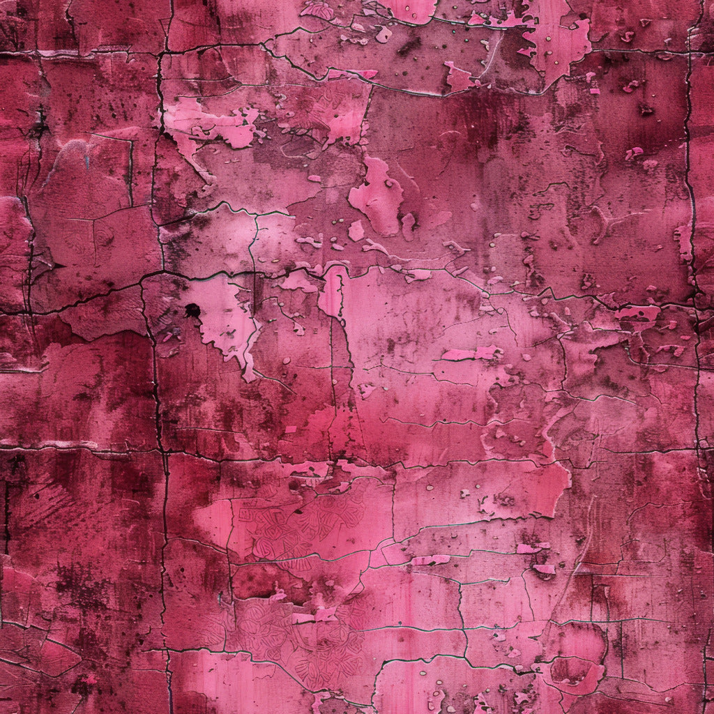 Stoff VB Kombi Grunge 12 Rosa