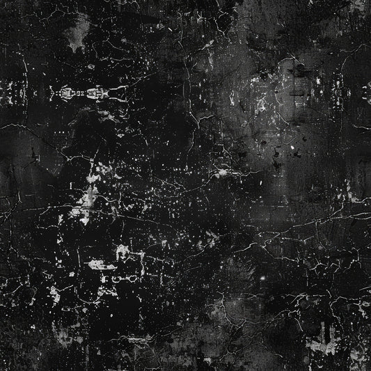 Stoff VB Kombi Grunge 8 Schwarz