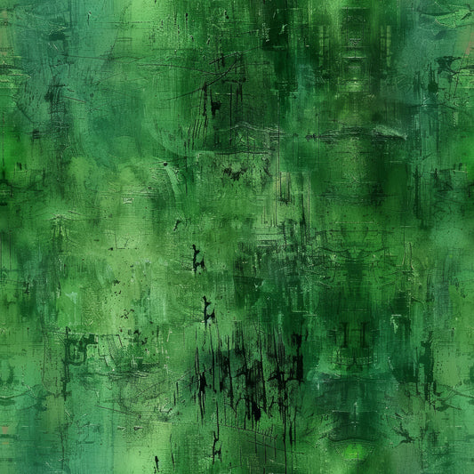 Stoff VB Kombi Grunge 14 Waldgrün