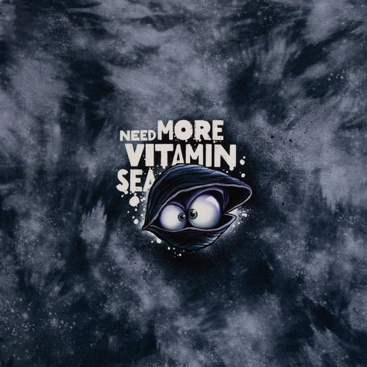 toller Stoff in French Terry Jersey by Thorsten Berger Design Motiv Shell Yeah