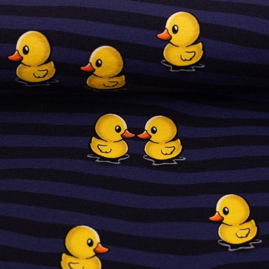 toller Stoff Sweat Kombi by Thorsten Berger Design Motiv What the Duck