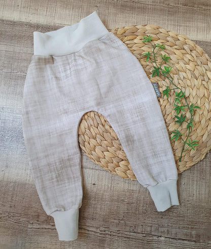 Stoff VB Kombi Leinen Nr. 3 Beige