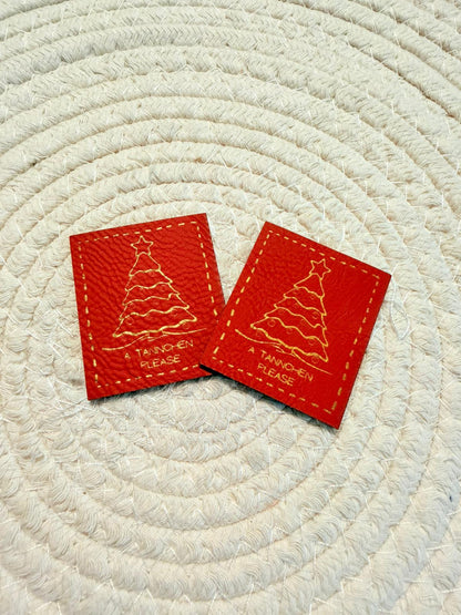 Kunstleder Label A Tännchen Please